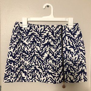 Lily Pulitzer Coral Blue and White size 4
